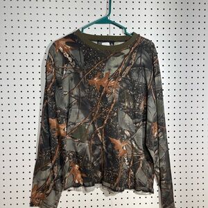 Camouflage Long Sleeve Tee